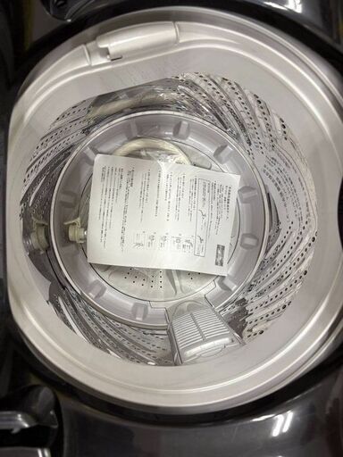 J2069【リユースのサカイ柏店】IRIS OHYAMA　アイリスオーヤマ　5.0kg全自動洗濯機 IAW-T504-B　2024年製　動作確認、クリーニング済み