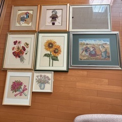 額縁　大小　8点セット