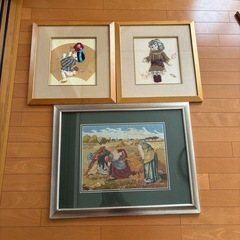 額縁　大小　8点セットの画像