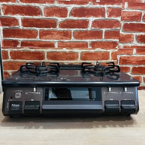 【パロマ】ガスコンロ IC-S806BM-R 2021年製 LPガス
