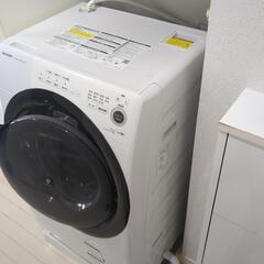 ドラム式洗濯機　シャープ2021年製の画像