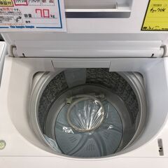 【ジャングルジャングル岩出店】【B13】洗濯機 トウシバ AW-7D8 2019年製 ★3ヶ月保証★ 中古 家電 和歌山 岩出市 紀の川市 海南市の画像