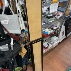 姿見　No.1039　スタンドミラー　ダークブラウン　鏡　自立式　【リサイクルショップどりーむ天保山】の画像