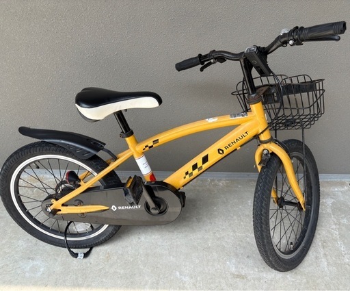 ルノー　こども自転車(黄色) 18インチ