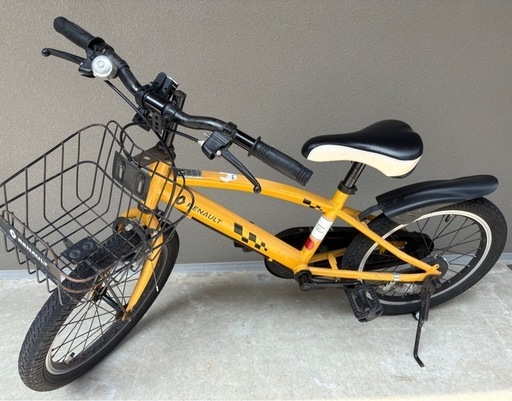 ルノー　こども自転車(黄色) 18インチ