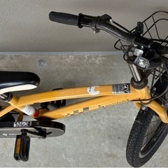 ルノー　こども自転車(黄色)の画像