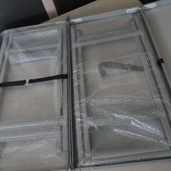 Ｍ　未使用/新品　訳あり特価　2way キャリーワゴン セット 大容量 200L 耐荷重150kg ノーパンクタイヤ キャリーカート 頑丈 フォールディング フォールディングカート チェアー テーブル 折りたたみ 折り畳み キャンプの画像