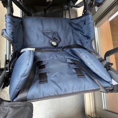 カトージ 二人乗りベビーカー 二人でゴー（ネイビー）後席＋キッズボードで座っても立っても乗れる2WAY仕様の画像