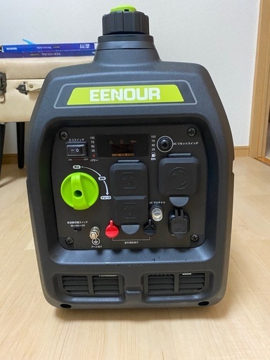 試運転のみ美品！EENOUR インバーター発電機 