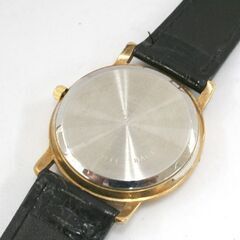 動作品 STELLA クオーツ式腕時計 ラウンド ゴールドカラー 3針 アラビア数字 遊革欠品 25年8月電池交換 札幌市 清田区 平岡の画像