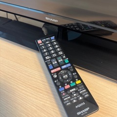 【中古】SHARP★AQUOS⭐︎40型液晶テレビ★2016年製の画像