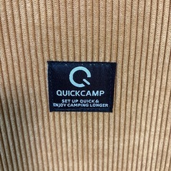 【値下げ可】キャンプチェア QUICKCAMPの画像