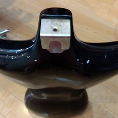 店舗使用　角バー対応　フック付き　トルソー　黒マネキン　ボディのみ　1体の画像