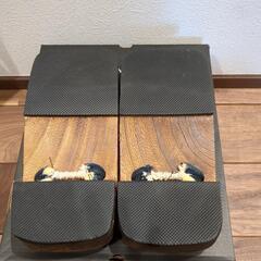 男性用下駄/1000円/未使用の画像
