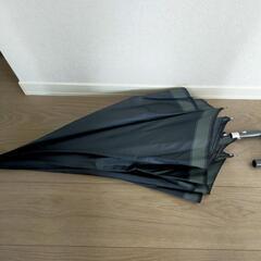 傘　黒　耐風　aurora pierre cardin　65cmの画像
