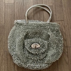 新品未使用★ワイヤーバッグ ハンドバッグ PVC レディース　3点セットの画像