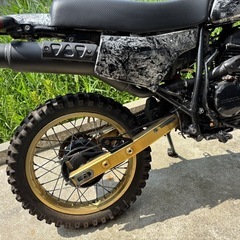 実働　XLR250R 車体の画像