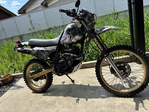 実働　XLR250R 車体