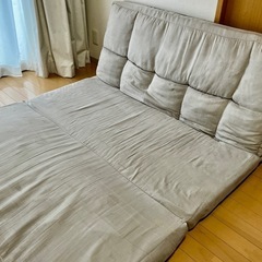 ローソファー(グレー)の画像
