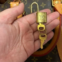 ジャンクLOUIS VUITTON風キーポル55 ボストンの画像