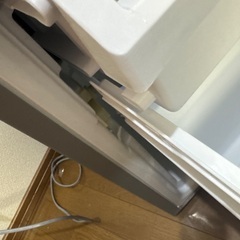 アクア　冷蔵庫　訳ありの画像