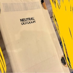 ニュートラルアウトドア　コット　アイボリーの画像