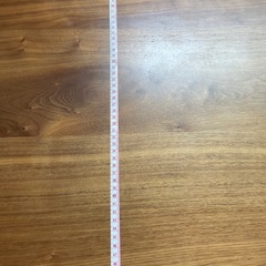テーブル　木目調の画像