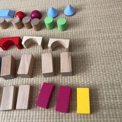 積み木　ブロック　中古の画像