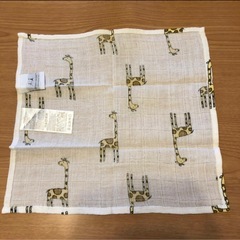 aden+aneis　エイデン＆アネイ　おくるみ　ガーゼケット　　キリン柄ガーゼ追加ですの画像