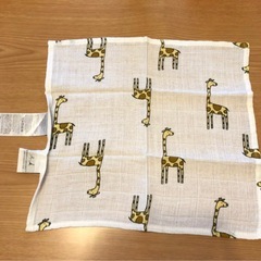 aden+aneis　エイデン＆アネイ　おくるみ　ガーゼケット　　キリン柄ガーゼ追加ですの画像