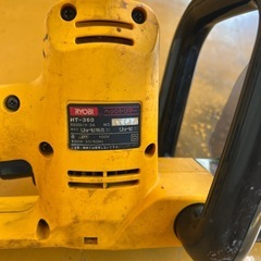 現状　RYOBI ヘッジトリマーの画像