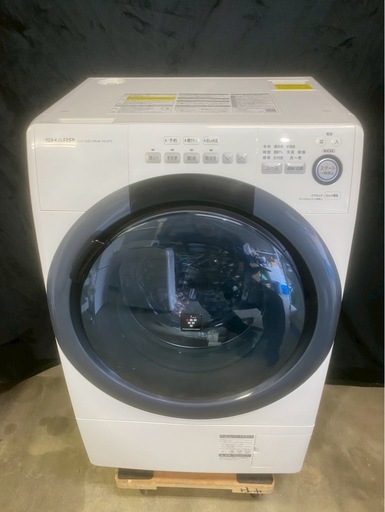 成約済み】SHARPドラム式洗濯機ES-S7D-WL2020年製 洗濯7kg乾燥3.5kg