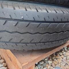 ヨコハマタイヤ145/80R12インチ軽バン軽トラタイヤ２本　2022年製の画像