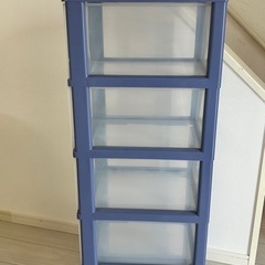 【話し合い中取引中止】5段収納ケースの画像