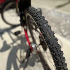 【実車確認歓迎】ブリヂストン クロスファイヤーJr 22インチ 自動点灯ライト搭載MTBの画像