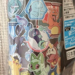 【新品未使用】ポケモン 子ども用水筒 ストラップ付きの画像