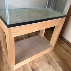 90cm水槽台&水槽の画像