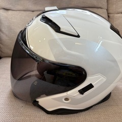 【美品】SHOEI ジェットヘルメット（Lサイズ）の画像