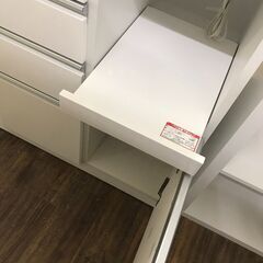 【ジャングルジャングル広陵店】家具　レンジ台　ホワイト　☆ジモティー特別価格☆の画像
