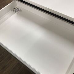 【ジャングルジャングル広陵店】家具　レンジ台　ホワイト　☆ジモティー特別価格☆の画像