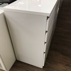 【ジャングルジャングル広陵店】家具　レンジ台　ホワイト　☆ジモティー特別価格☆の画像