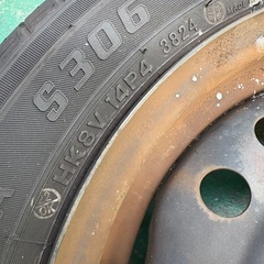 155/65R14 軽自動車1台分  の画像