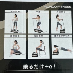 ALINCO BALANCE WAVE 振動エクササイズの画像
