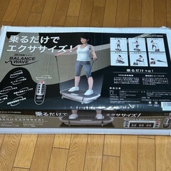 ALINCO BALANCE WAVE 振動エクササイズの画像