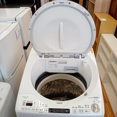 【リユースのサカイ八街店】★ジモティ割あり★ SHARP　洗濯乾燥機　21年製　8kg/4.5kg　クリーニング済　YJ7521の画像