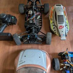 タミヤ　プラズマエッヂ　ドリラジ等いろいろ　プロポ2台　部品取りの画像