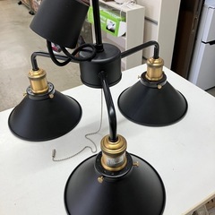 O2508-686 ニトリ 3灯式シーリングライト 年式表記無し 点灯確認済み 電球無し 中古の画像
