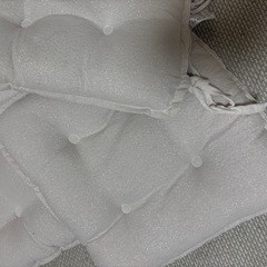 チェアパッド　4点セット　グレージュの画像