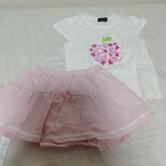 bebeギフトBOX　夏服上下80cm未着用の画像