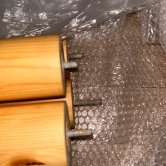 【ジャンク品】天然木ダイニングテーブル【8/31まで】の画像